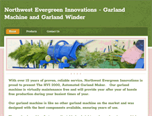 Tablet Screenshot of northwestevergreeninnovations.com